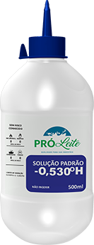 Solução para crioscopia padrão -0,530° H 500 ml